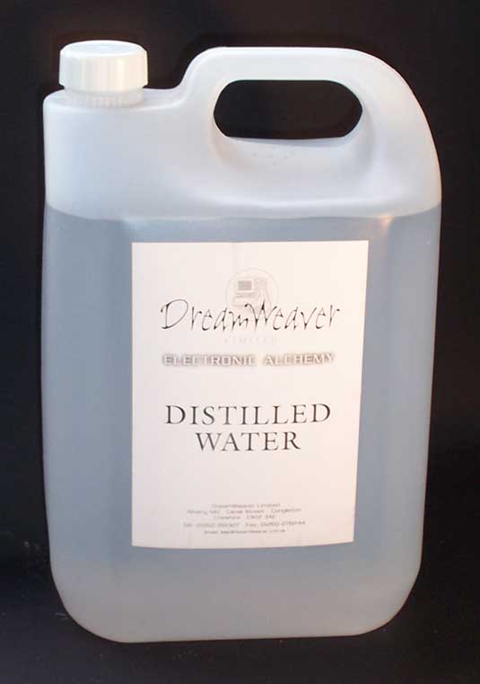 distilled water for colloidal silver